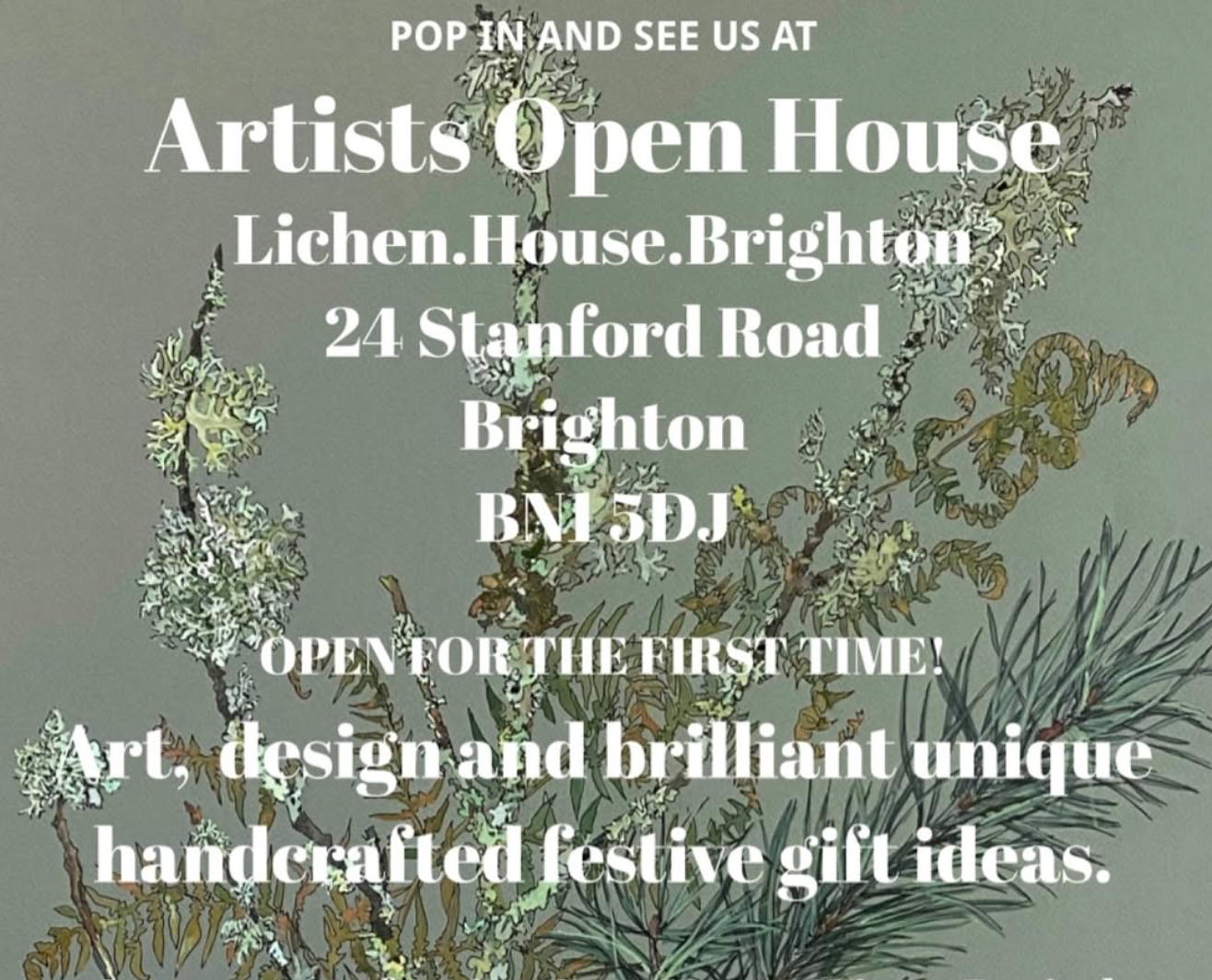 Artist Open House Winter Festival, Lichen House, Brighton