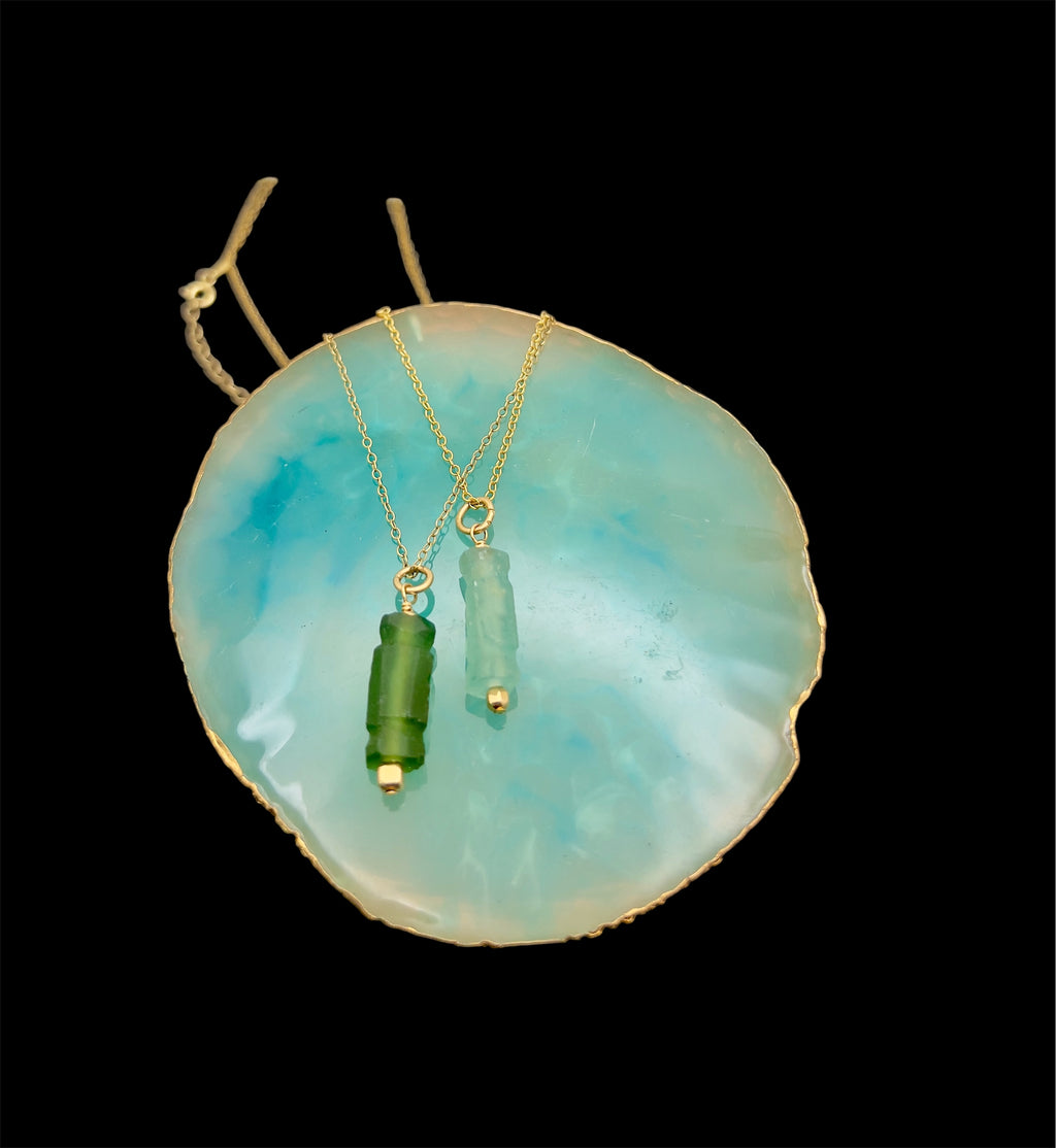 Roman glass fragment
