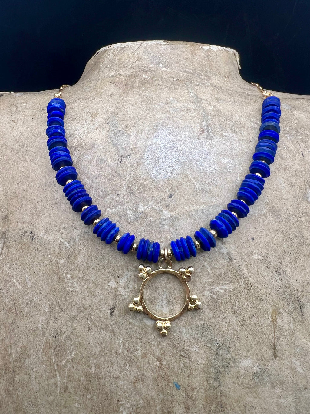 Lapis Mata Star necklace