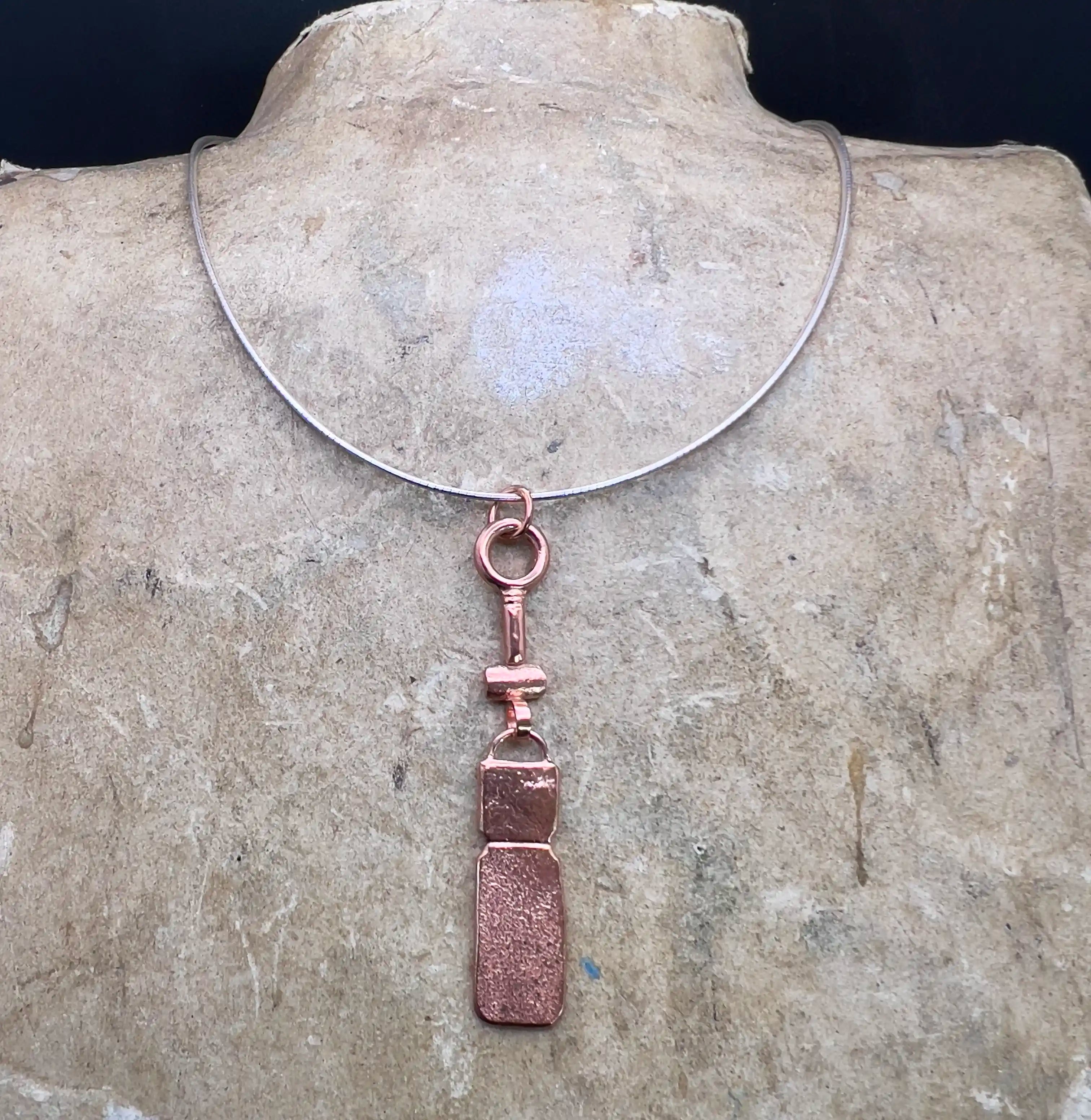 Rose Protection Totem Necklace