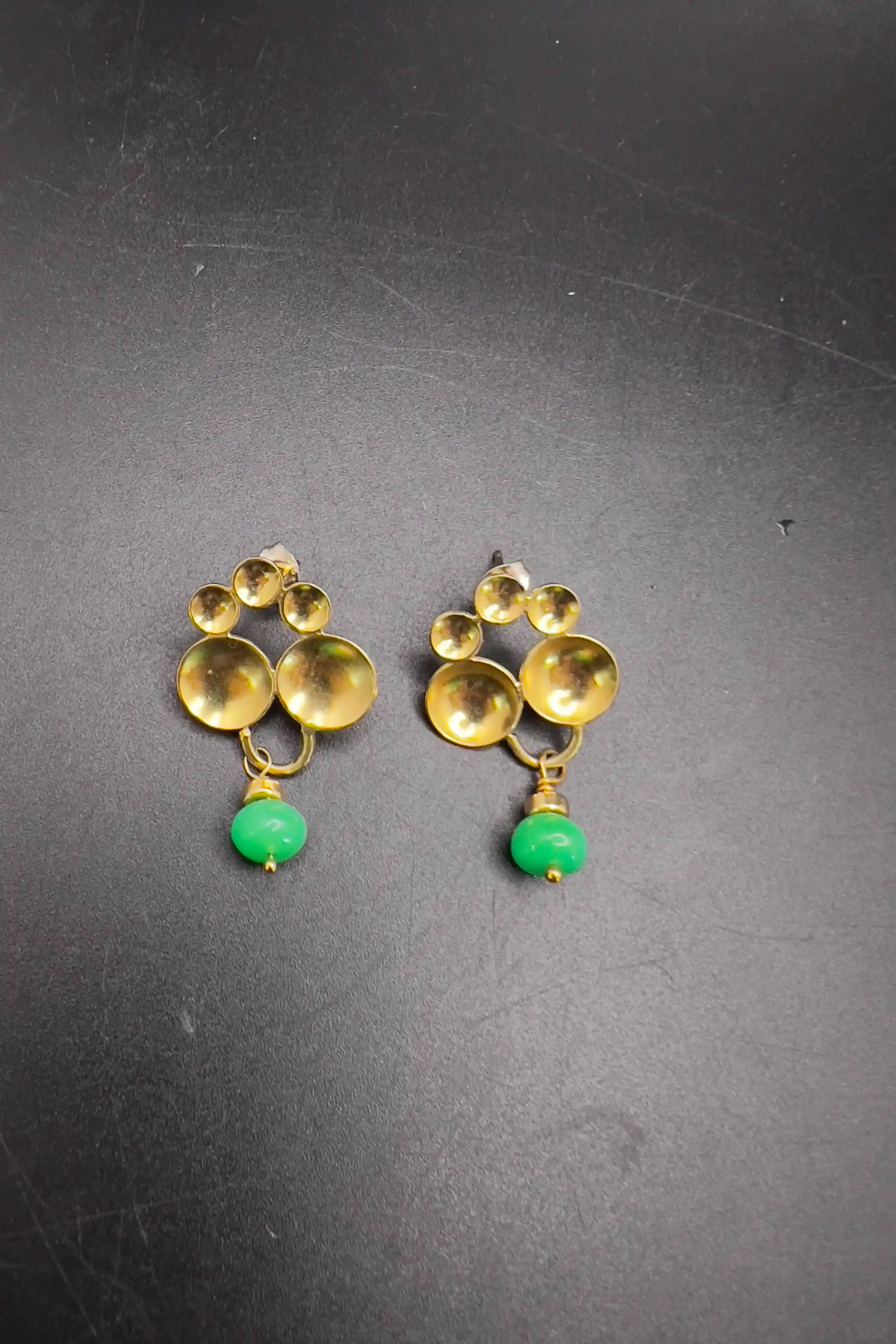 Green Mini Baachus Earrings