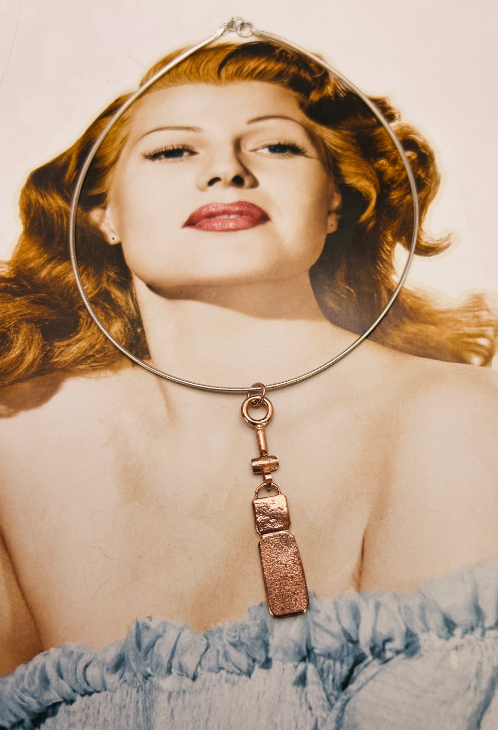 Rose Protection Totem Necklace