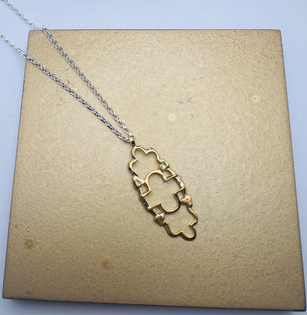 Deco Shikhara Mirror pendant.