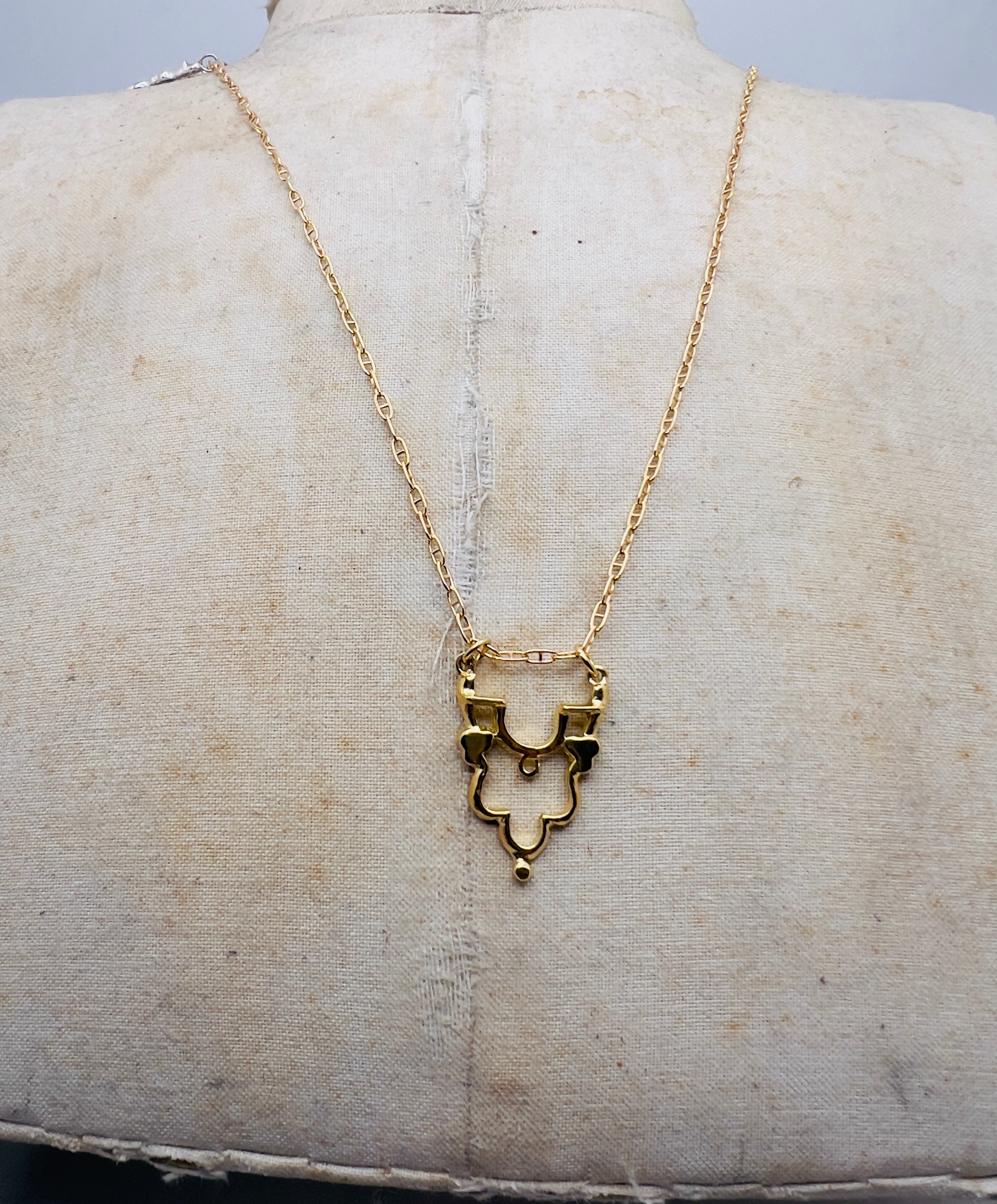 Triple Shikhara pendants