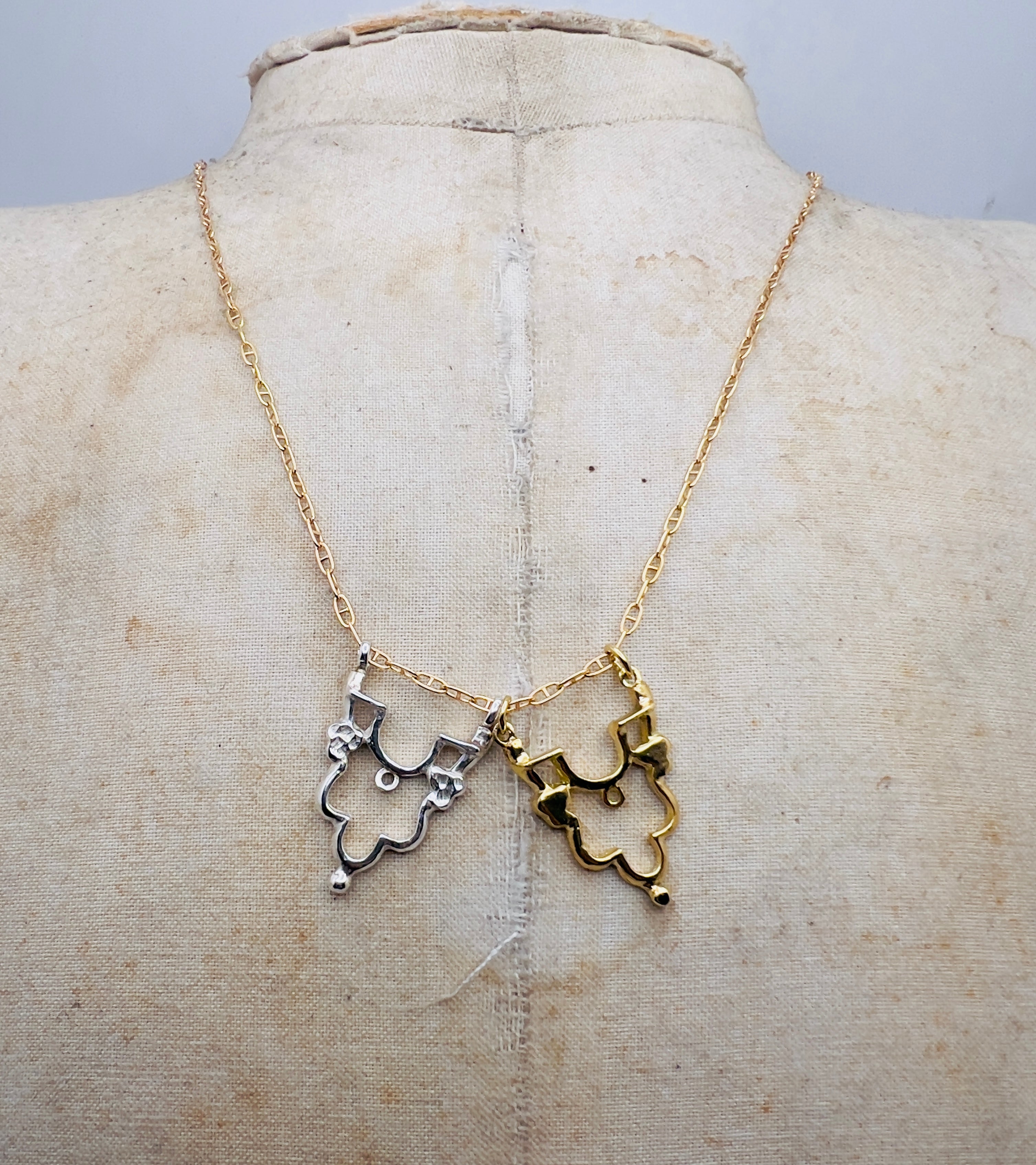 Triple Shikhara pendants