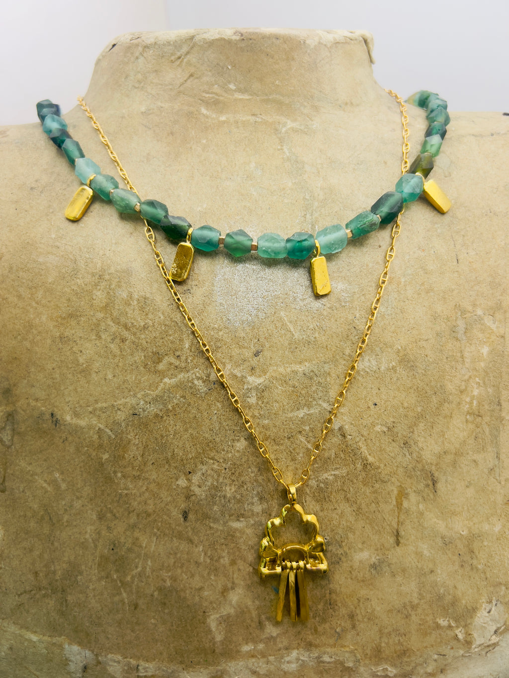 Roman Goddess necklace