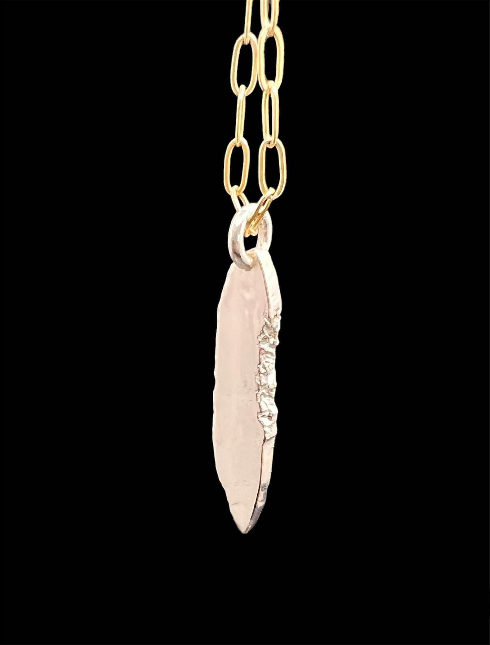 Ravine slice necklace