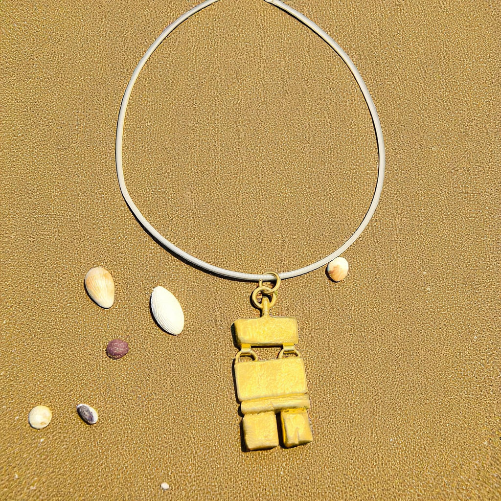 Golden Henge protection necklace