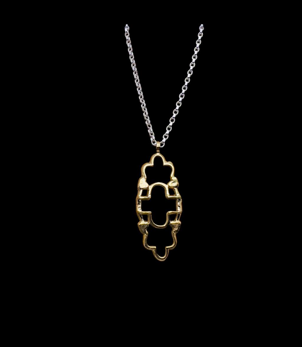 Deco Shikhara Mirror pendant.