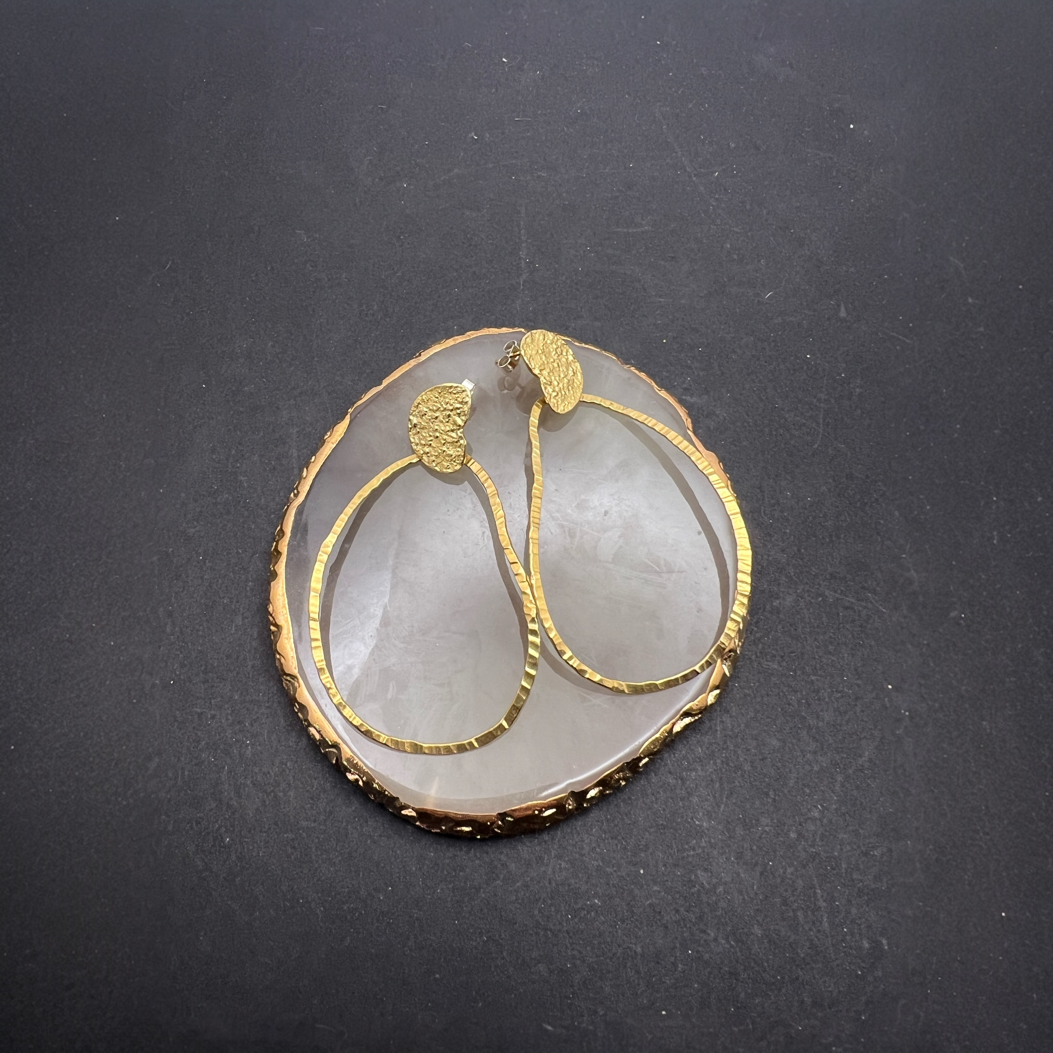 Gold Rita Hoops