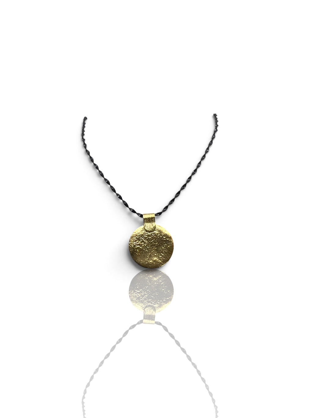 Sun on Black necklace