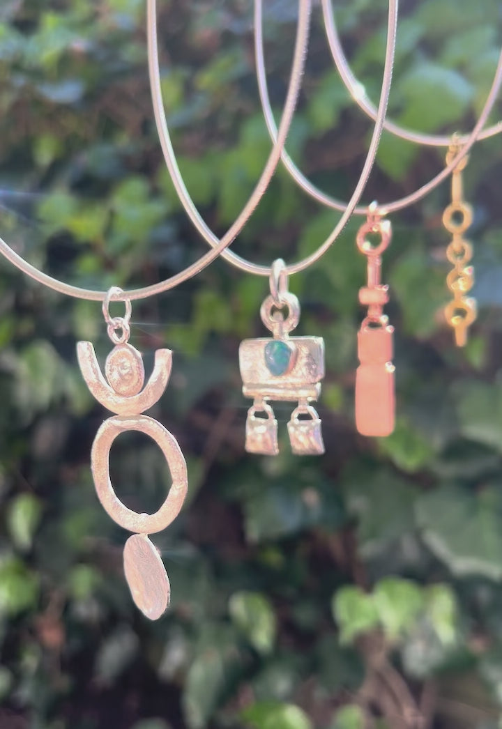 Rose Protection Totem Necklace