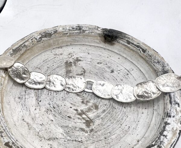 Lunaria silver bracelet - Image 3