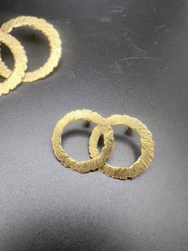 Golden Halo earrings - Image 4